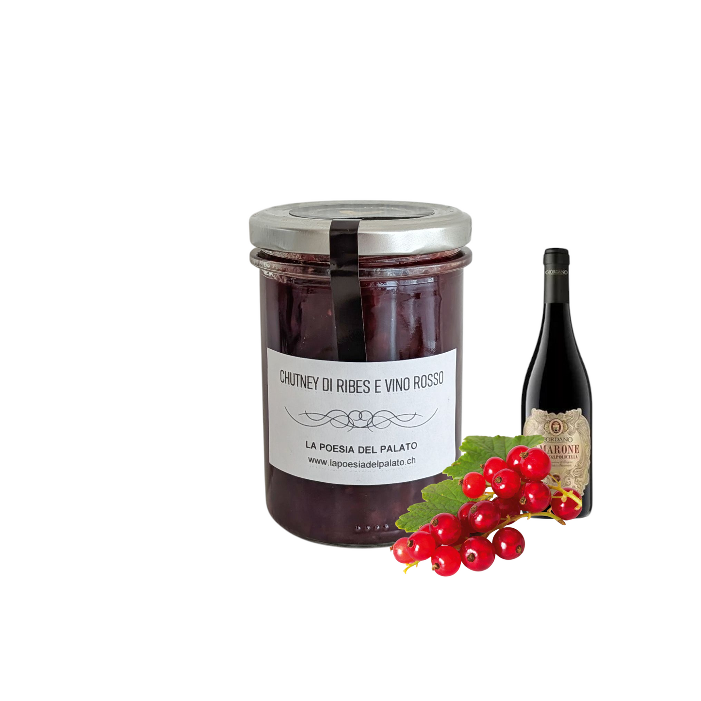 Chutney di Ribes e Vino Rosso (Johannisbeer Chutney mit Rotwein)