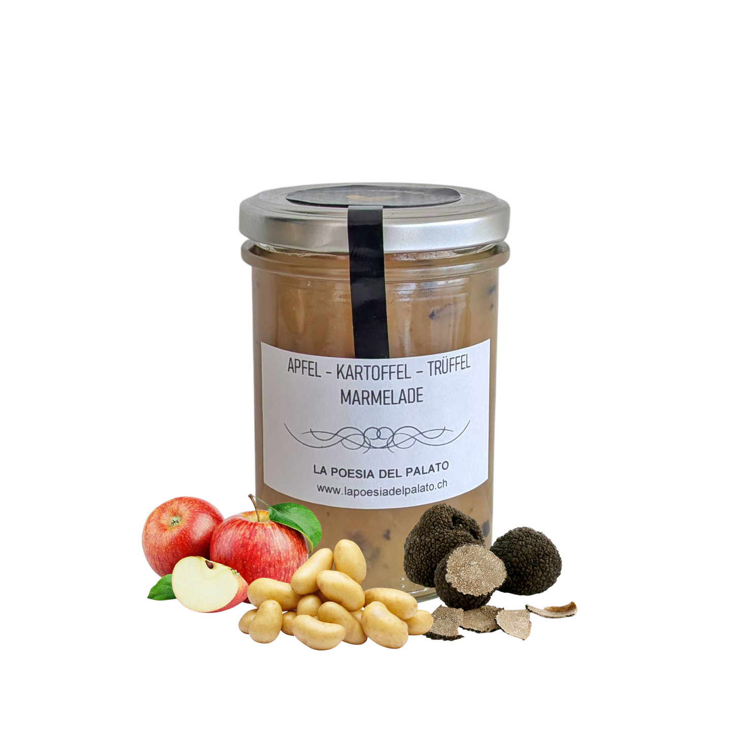 Marmellata di Patate, Mela e Tartufo (Apfel - Kartoffel - Trüffel Marmellade)