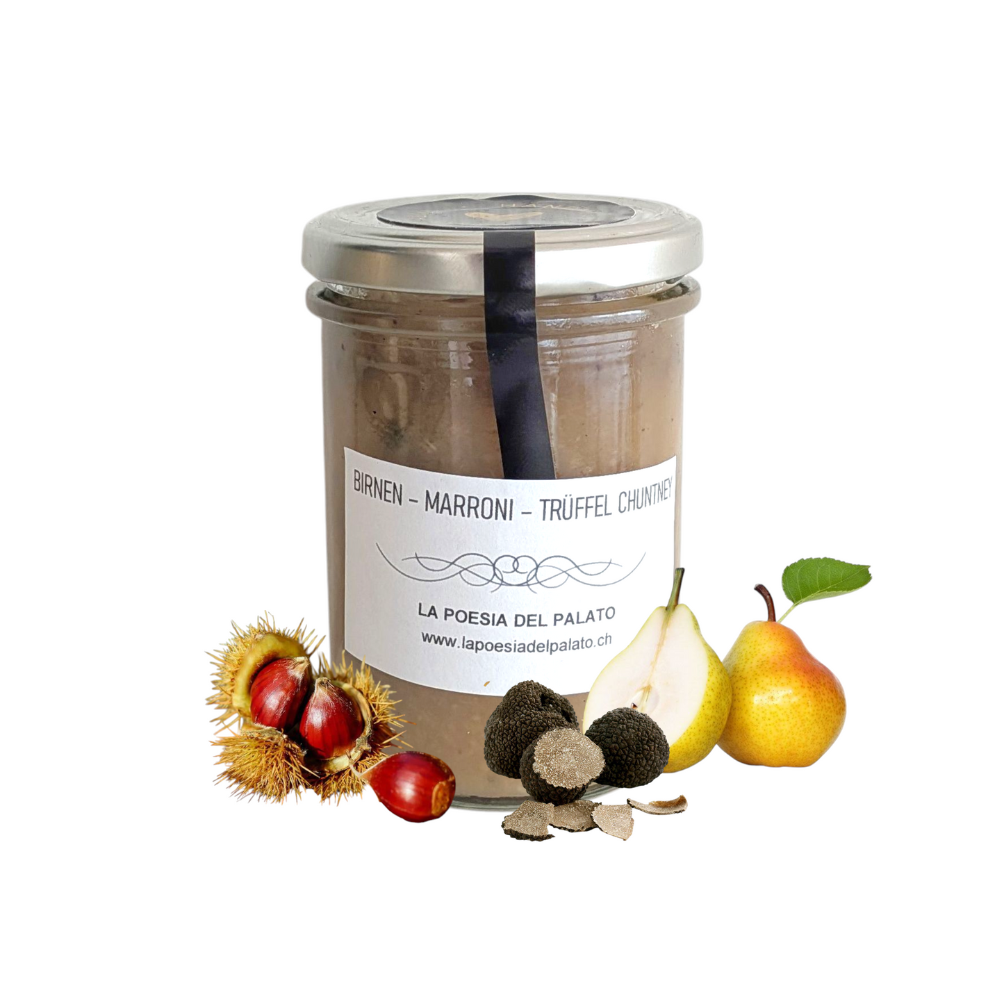 Chutney di Pere Castagne e Tartufo (Birnen - Marroni - Trüffel Chutney)