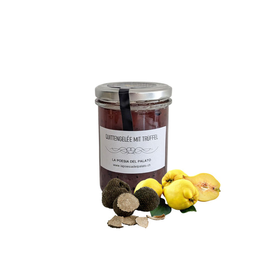Quittengelée mit Trüffel