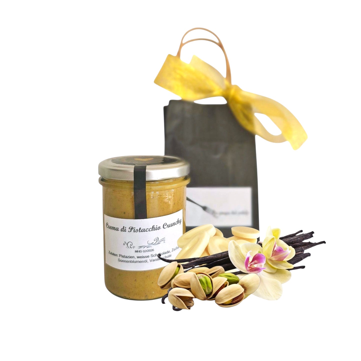 Crema di Pistacchio Crunchy - (Pistazienaufstrich)